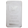 Picture of Silver Bar 10 ounce - .999 fine silver