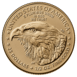 Picture of 2026 Gold American Eagle 1/2 oz - .9166 fine gold